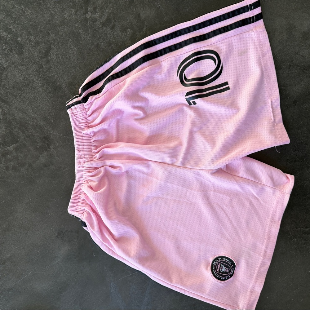 Boys Messi soccer shorts